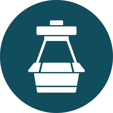 eşsiz sütun vektör simgesi