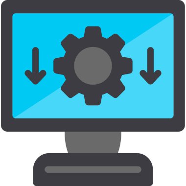 dişli ayarları düz biçiminde simge ayarlıyor