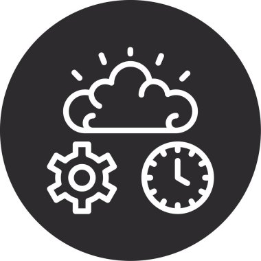 Bulut hesaplama. Web simgesi