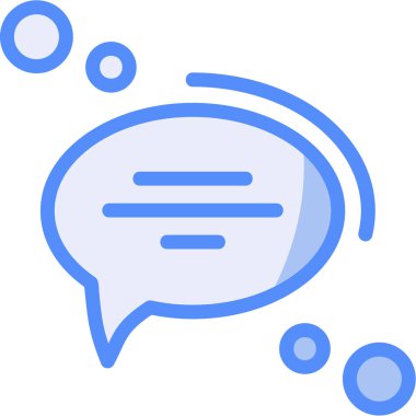 sohbet balonu konuşma simgesi