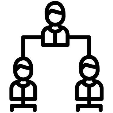 insanlar grup simgesi, vektör illüstrasyonu