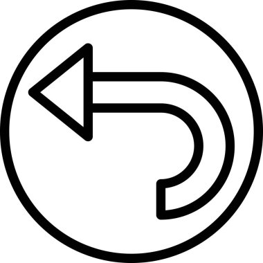 ok yönü sağ simgesi ana hat biçiminde