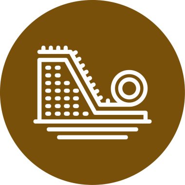 Modern simgenin vektör illüstrasyonu