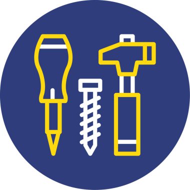 tornavida vektör simgesi modern satır