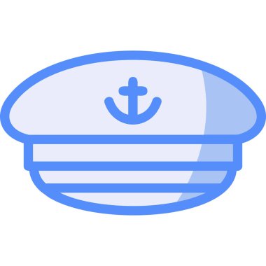 Gemi. Web simgesi basit illüstrasyon