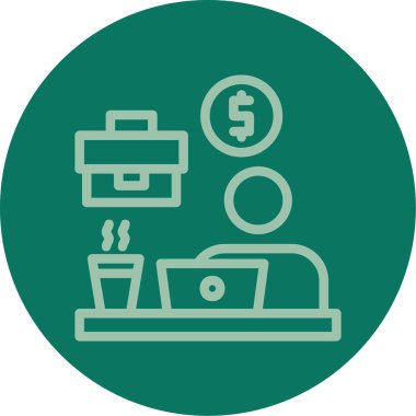 vektör para ico, vektör illüstrasyon