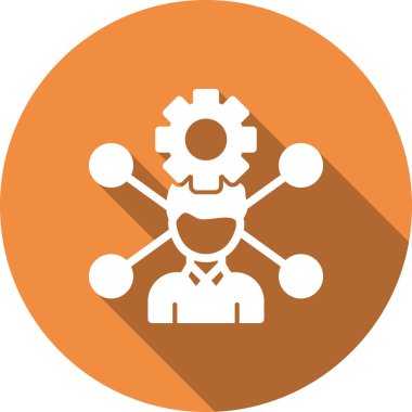 Teçhizat Web simgesi basit illüstrasyon