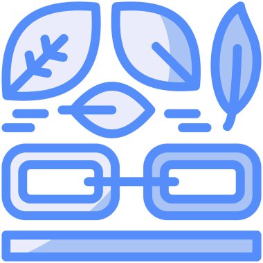 balık balık simgesi doldurulmuş ana hatlarıyla