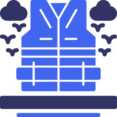 Bulut. Web simgesi basit illüstrasyon