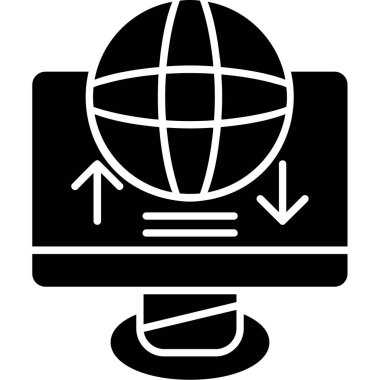 genel ağ vektör simgesi