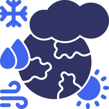 Bulut. Web simgesi basit illüstrasyon