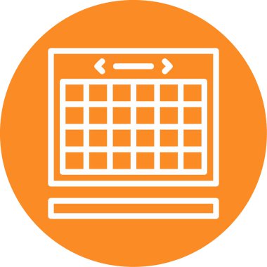 vektör takvim simgesi