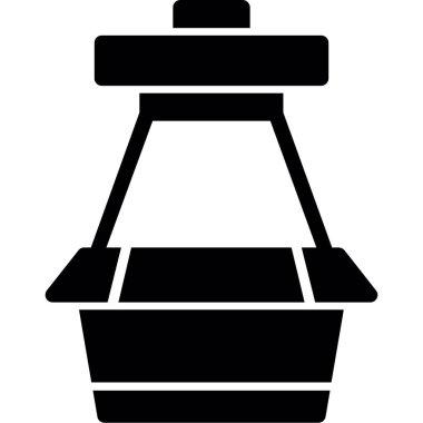 Fener. Web simgesi basit illüstrasyon