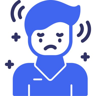 Telefon simgesi olan adam