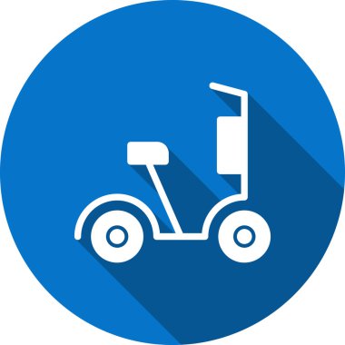 vektör bisiklet simgesi illüstrasyonu