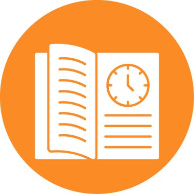 Saat vektör web simgesi