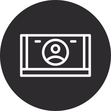 para simgesi vektör illüstrasyonu