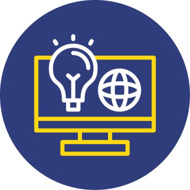 Eğitim simgesinin vektör illüstrasyonu