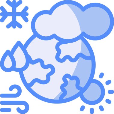 Genel iklim iklimi simgesi - özet biçiminde