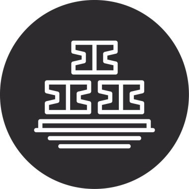 Modern b 'nin vektör illüstrasyonu eksik simgesi