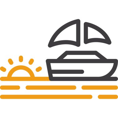 Ekmek. Web simgesi basit illüstrasyon