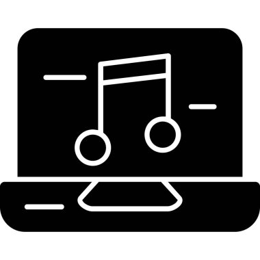 müzik nota simgesi, müzik ve müzik