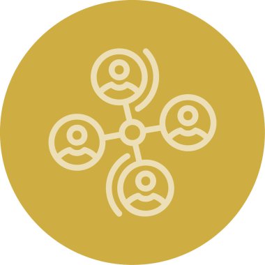 seo modern simgesinin vektör illüstrasyonu