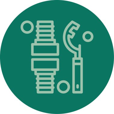 vida simgesinin vektör illüstrasyonu