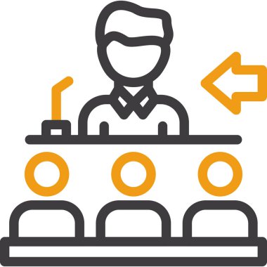 iş finans yönetimi simgesi - özet biçimi