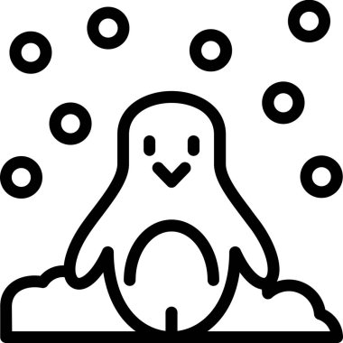 penguen hayvan simgesi