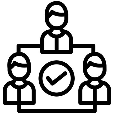 iş insanları grup simgesi