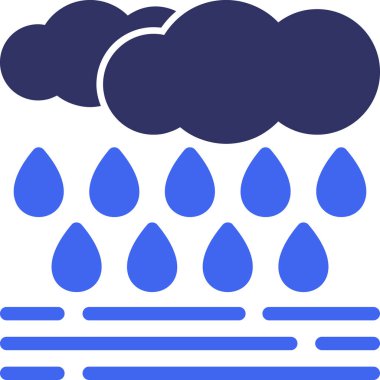 hava durumu web vektör simgesi