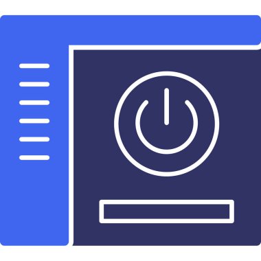 seo modern simgesinin vektör illüstrasyonu