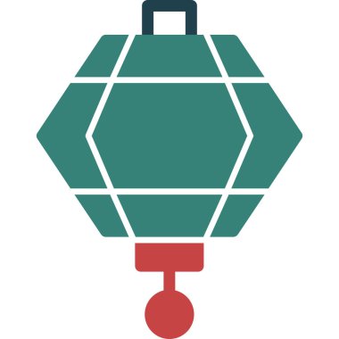 Yılbaşı ağacı. Basit resimleme