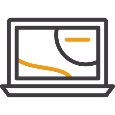 ok sembollü bilgisayar monitörü