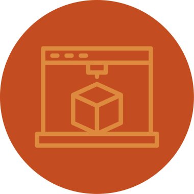 kutu simgesi vektör illüstrasyonu