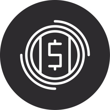 Sikke Simgesi vektör illüstrasyonu