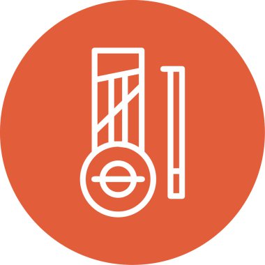 Metro mu? Web simgesi basit illüstrasyon
