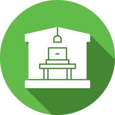 Yapı simgesinin vektör illüstrasyonu