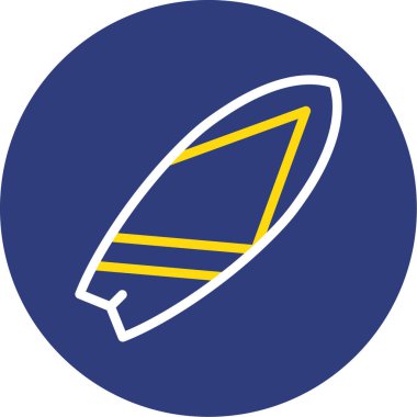 Modern simgenin vektör illüstrasyonu