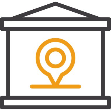 konum haritası konumu simgesi