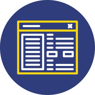 Web sayfası. Basit tasarım