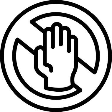 Kes şunu! Web simgesi basit tasarım