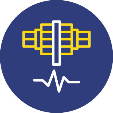 Modern b 'nin vektör illüstrasyonu eksik simgesi