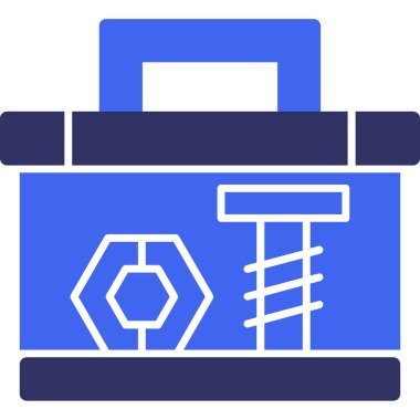 Bina. Web simgesi basit illüstrasyon