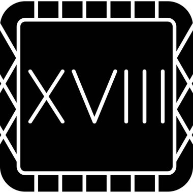 Takvim simgesi, vektör çizimi