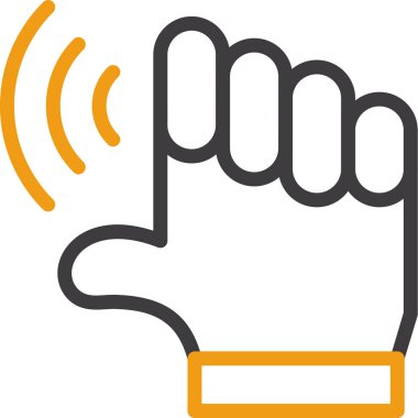 parmak hareketi dokunmatik simgesi