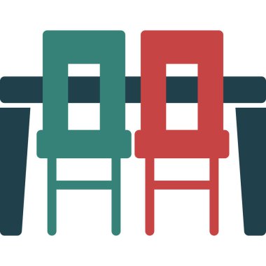 sandalye simgesi çizimi