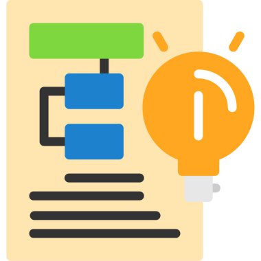 veri analiz raporu simgesi düz biçimli