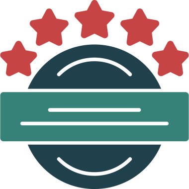 Yıldız düz vektör simgesi